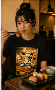 Tuna Cut Neko Tee